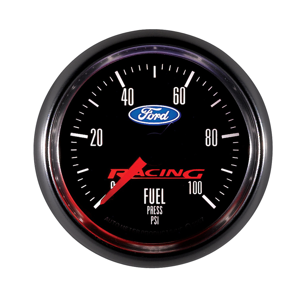 2-1/16" Bränsletryck, 0-100 PSI, FORD RACING