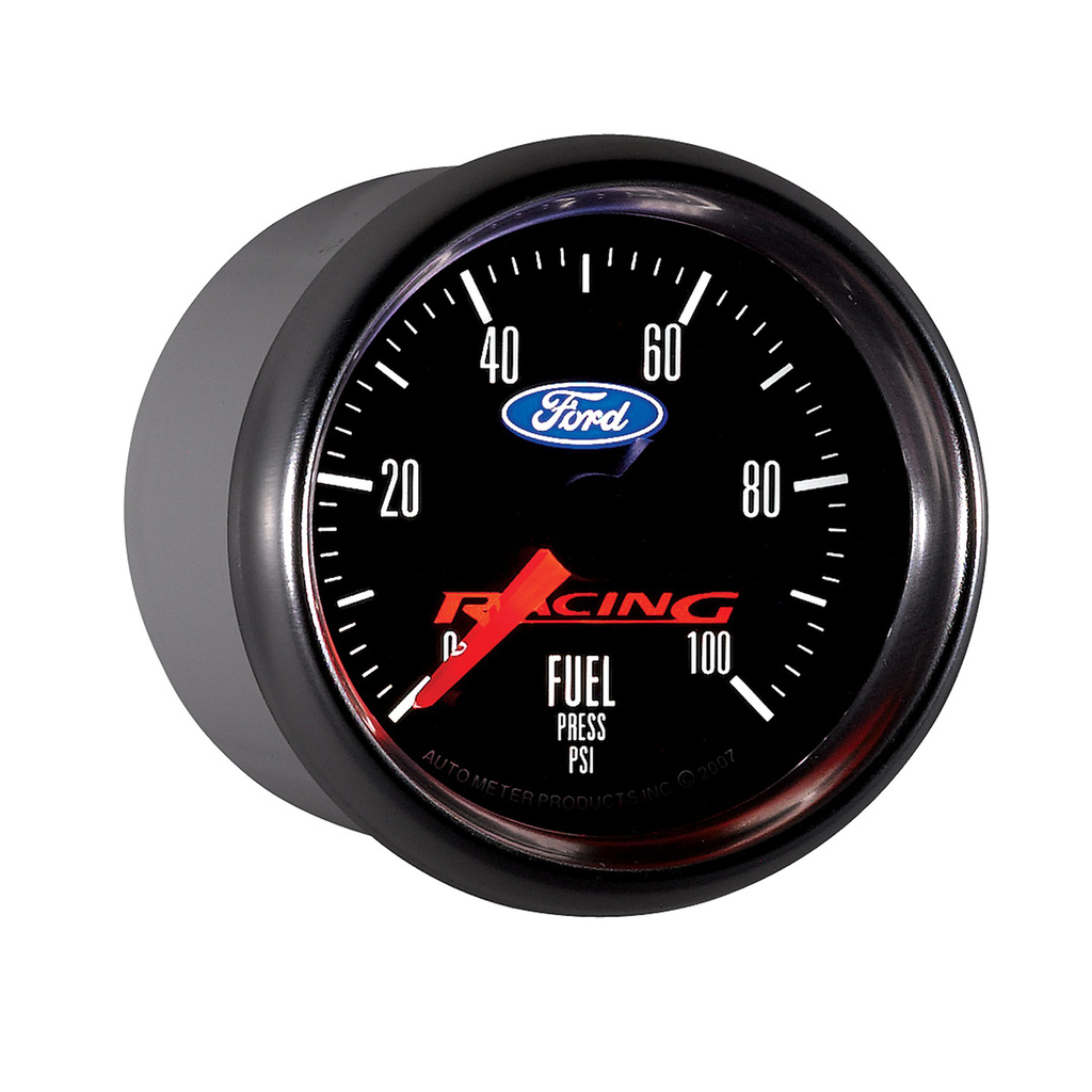 2-1/16" Bränsletryck, 0-100 PSI, FORD RACING