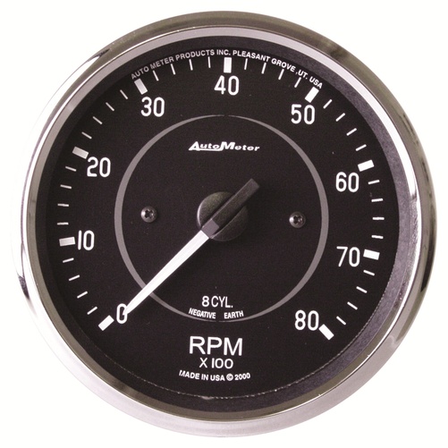 4" Varvräknare, 0-8,000 RPM, COBRA