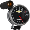 5" Varvräknare, 0-10,000 RPM, Mätarhållare med EXT. SHIFT-LITE, CHEVY GOLD BOWTIE