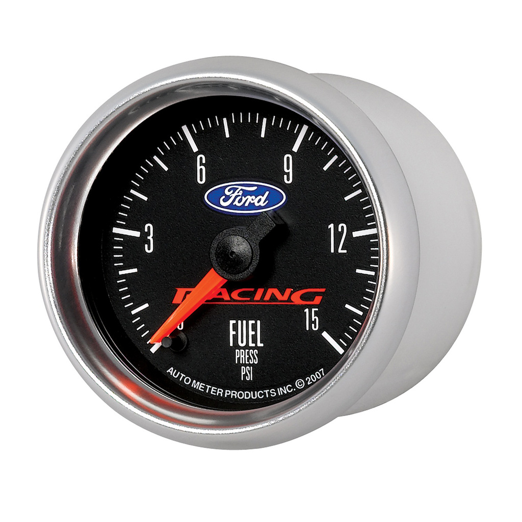 2-1/16" Bränsletryck, 0-15 PSI, FORD RACING