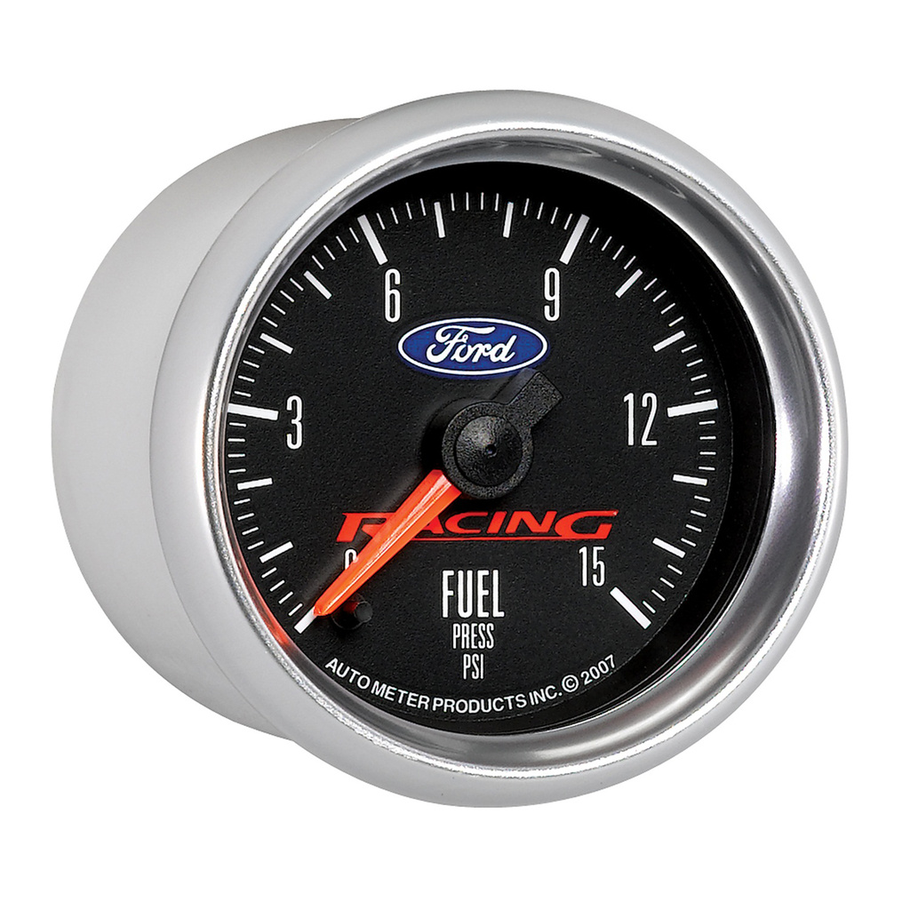 2-1/16" Bränsletryck, 0-15 PSI, FORD RACING