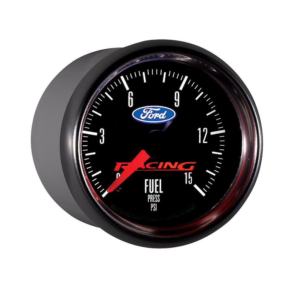 2-1/16" Bränsletryck, 0-15 PSI, FORD RACING