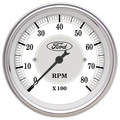 3-1/8" Varvräknare, 0-8,000 RPM, FORD MASTERPIECE