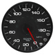 5" Hastighetsmätare,, 0-180 MPH, SPEK-PRO, Svart/Svart