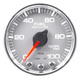 2-1/16" Bränsletryck, 0-100 PSI, SPEK-PRO, Silver/Krom