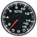 2-1/16" Nitro Tryck, 0-1600 PSI, SPEK-PRO, Svart/Krom