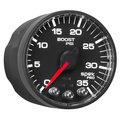 2-1/16" Laddtryck, 0-35 PSI, SPEK-PRO, Svart/Svart