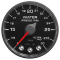 2-1/16" Vattentryck, 0-30 PSI, SPEK-PRO, Svart/Svart, ECU