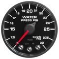 2-1/16" Vattentryck, 0-30 PSI, SPEK-PRO, Svart/Svart, ECU