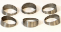 Pie cut Ø48.0mm 15° r=48.0 Rostfritt