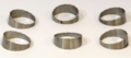 Pie cut Ø54.0mm 15° r=54.0 Rostfritt