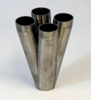 Kollektor Ø35.0mm 30° 4to1 Rostfritt