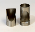 Cutout 45° Ø42.0mm-Ø42.0mm Rostfritt