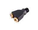 Y-kors - 1/4 NPT pneumatisk koppling för 1/4" slang