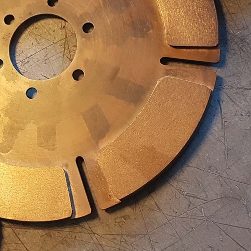 Tenaci 184mm 6-puckad 2,6mm Sinterlamell (Kopparlamell) BMW 10 splines 28,6mm axel