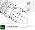 PMC Adapterplatta växellåda GM Chevrolet V8 LS LS1 LS3 LS7 LSX LSA