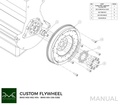 PMC Svänghjul BMW M50 S50 M52 M54 240mm 5700g