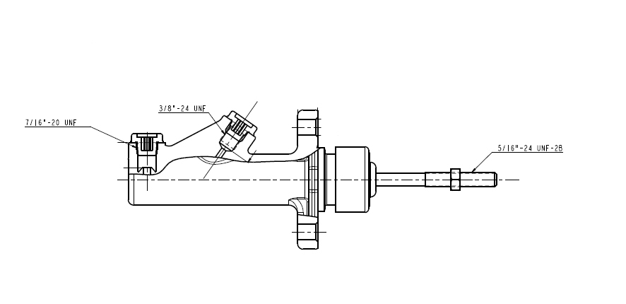 Huvudcylinder 1" (Girling)